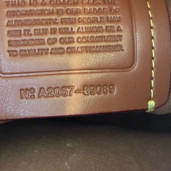 Coach Cassie Signature Coated Canvas & Calfskin Leather Crossbody Bag